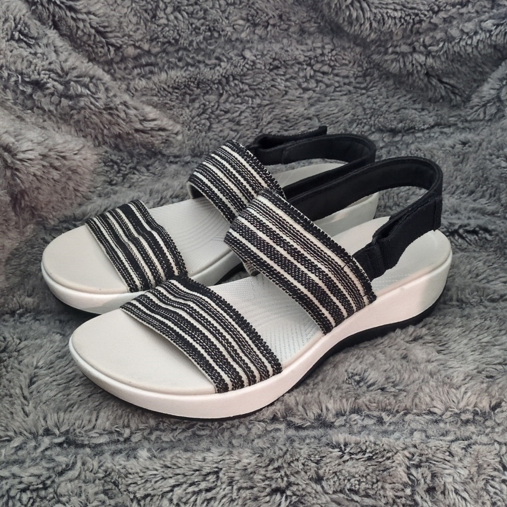 Clark's Cloudstepper Arla Women's Sandals Sz 8 - Picture 2 of 5